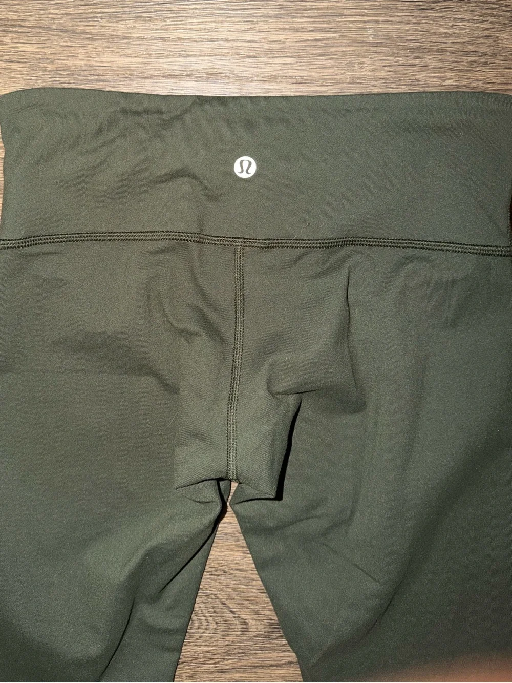 Lululemon Wunder Under Low-Rise Legging Tight Full-On Luon Size 4 Dark Olive